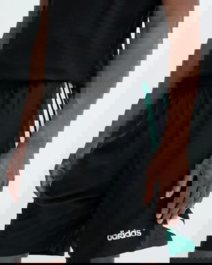 adidas Originals pantaloni scurți 90S Football Shrt culoarea negru, JX3077