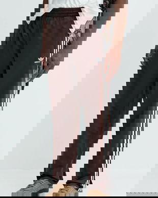 adidas Originals pantaloni de trening Firebird Tp culoarea maro, cu imprimeu, KA0482