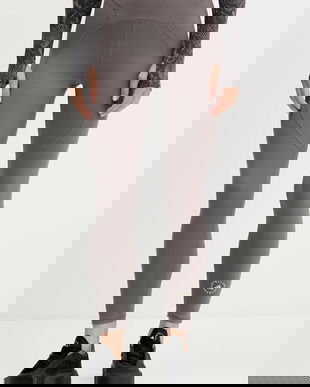 adidas by Stella McCartney leggins de antrenament TruePurpose culoarea maro, uni, JM1400