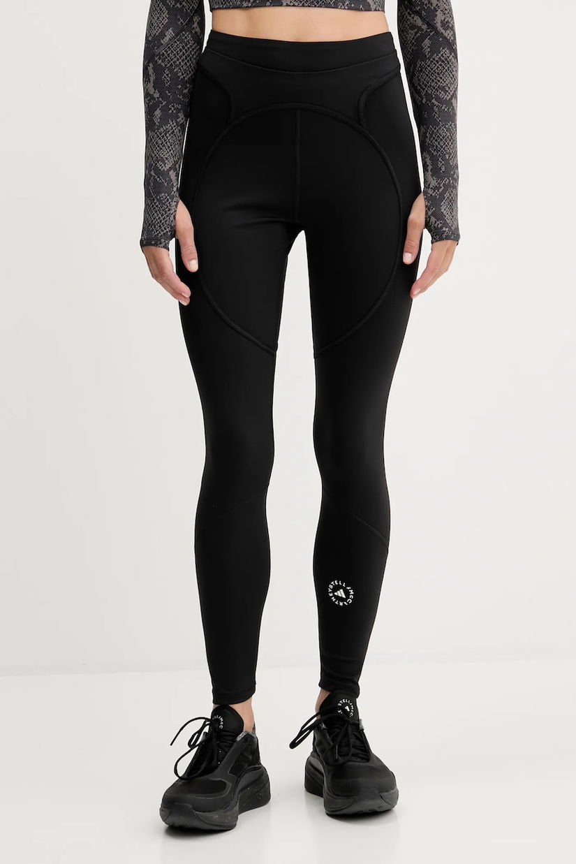 adidas by Stella McCartney leggins de antrenament TruePurpose culoarea negru, uni, JW4557