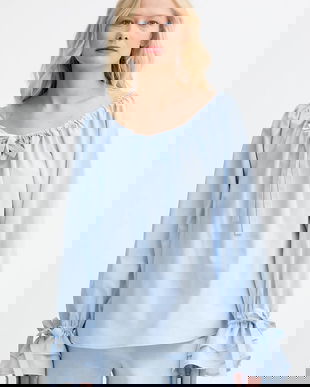 The Sleeper bluză din in uni, CHBL06P010N