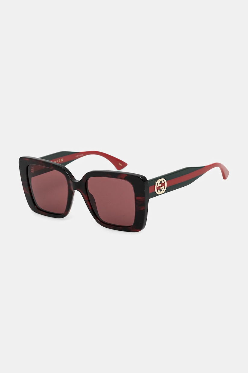 Gucci ochelari de soare femei, culoarea portocaliu, GG1861S