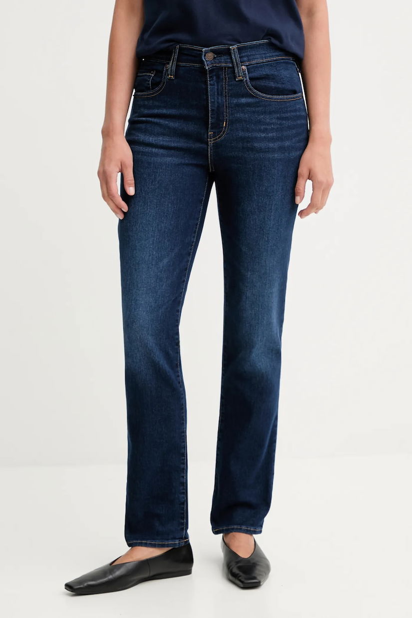 Levi's jeans culoarea bleumarin, 18883
