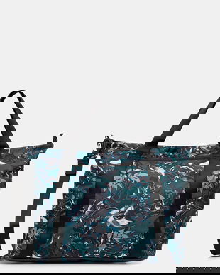 Puma poșetă culoarea verde, 91866