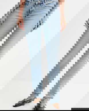 Levi's jeans 712 SLIM WELT POCKET culoarea negru A6199