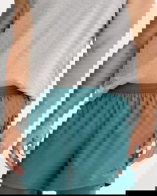 adidas Performance pantaloni scurți de alergare Own The Run culoarea verde, JW9701