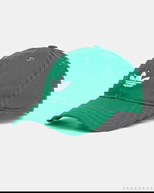 adidas Originals șapcă de baseball din bumbac culoarea verde, JV7390