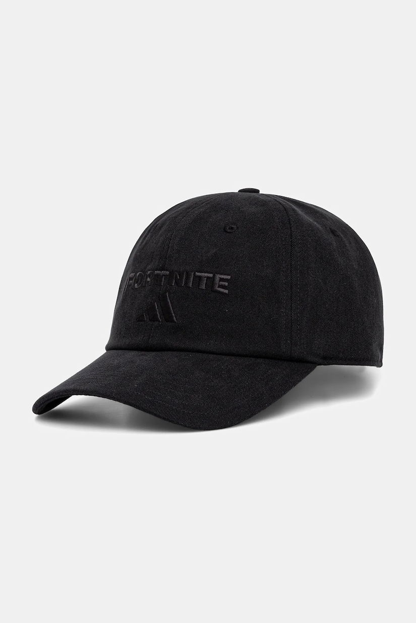 adidas șapcă de baseball din bumbac Fortnite culoarea negru, JN2691