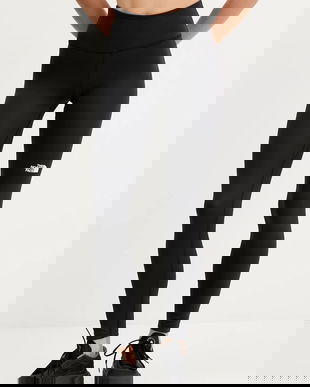 The North Face leggins de antrenament Flex 28IN culoarea negru, uni, NF0A8EJBJK31