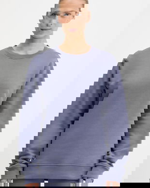 The North Face hanorac de bumbac Dome Relaxed culoarea violet, uni, NF0A8EU4BTR1