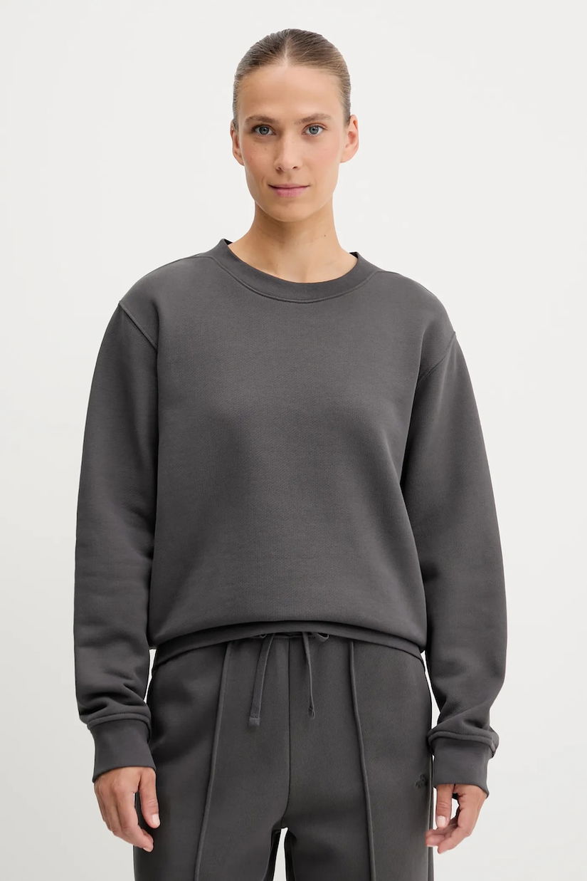 The North Face hanorac de bumbac Dome Relaxed culoarea gri, uni, NF0A8EU4RHI1