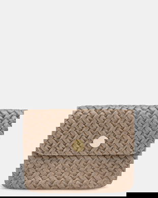 Answear.LAB portofel de piele culoarea bej