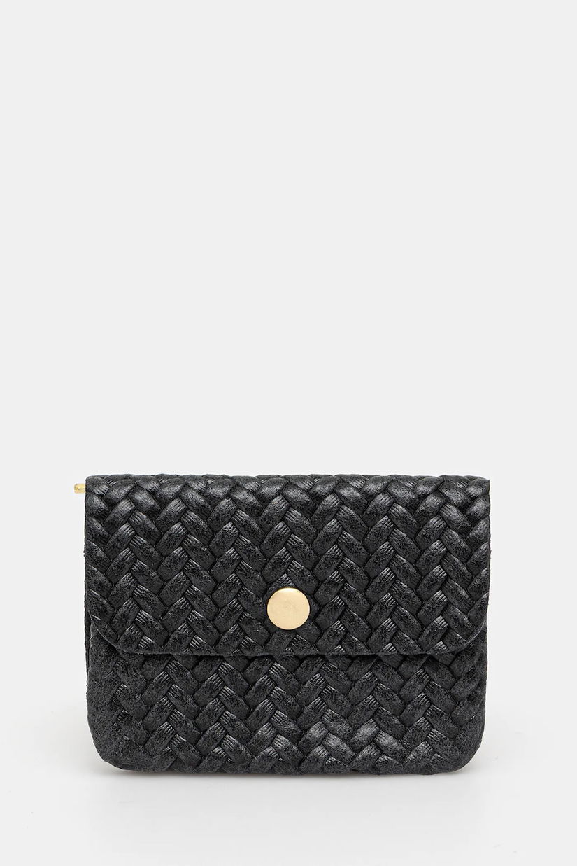Answear.LAB portofel de piele culoarea negru