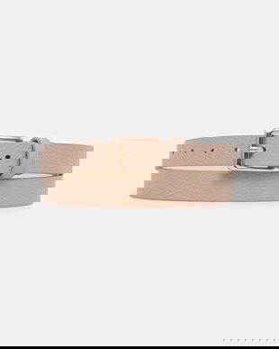 Answear.LAB curea de piele culoarea roz