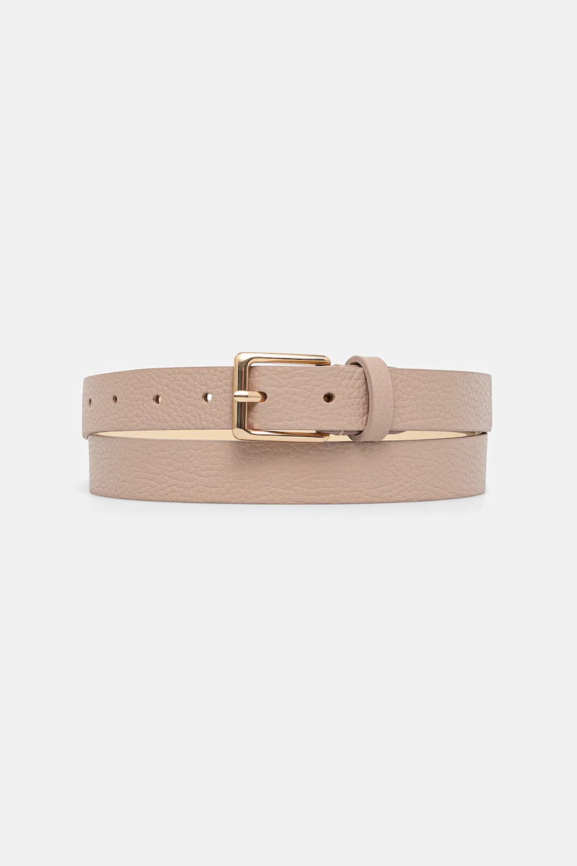 Answear.LAB curea de piele culoarea roz