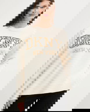 Dkny pulover culoarea gri, light, DJ4R0362