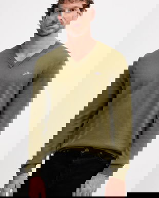 Gant pulover de bumbac culoarea negru, light, 8030562