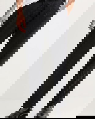 Joop! pantaloni culoare bărbătească negru drept 30047656