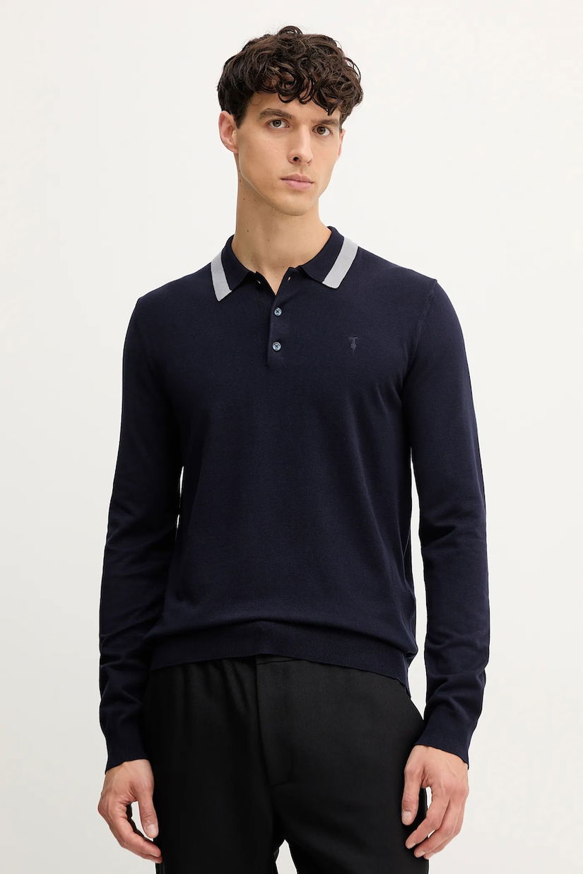 Trussardi pulover culoarea bleumarin, light, M0198000021N