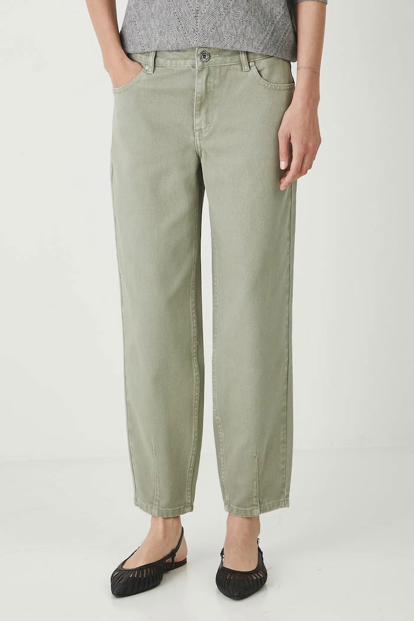 Medicine blugi din bumbac culoarea verde