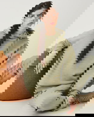 Medicine bluza culoarea verde, cu glugă, cu imprimeu