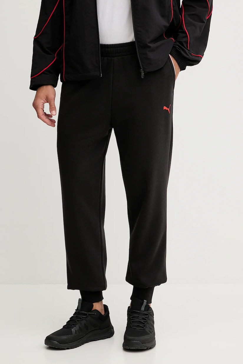 Puma pantaloni de trening x F1 culoarea negru, uni, 630123