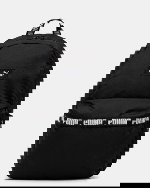 Puma rucsac culoarea negru, mare, uni, 91170