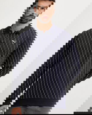 Puma bluză culoarea bleumarin, cu imprimeu, 688216