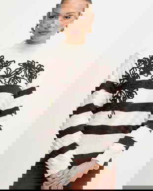 ERMANNO Firenze pulover din amestec de lână culoarea bej, cu turtleneck, 57TM067EA5AP