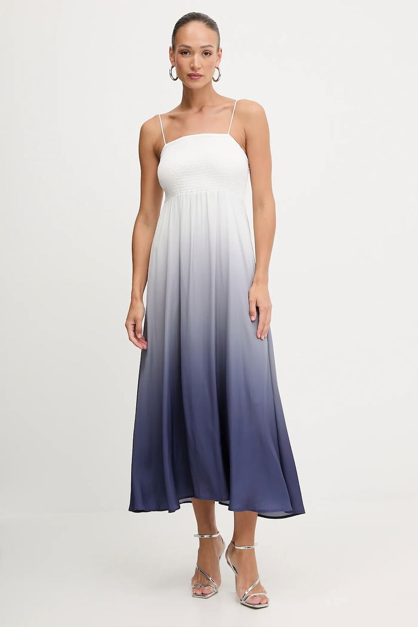 Morgan rochie culoarea violet, maxi, evazați, RDIVALI