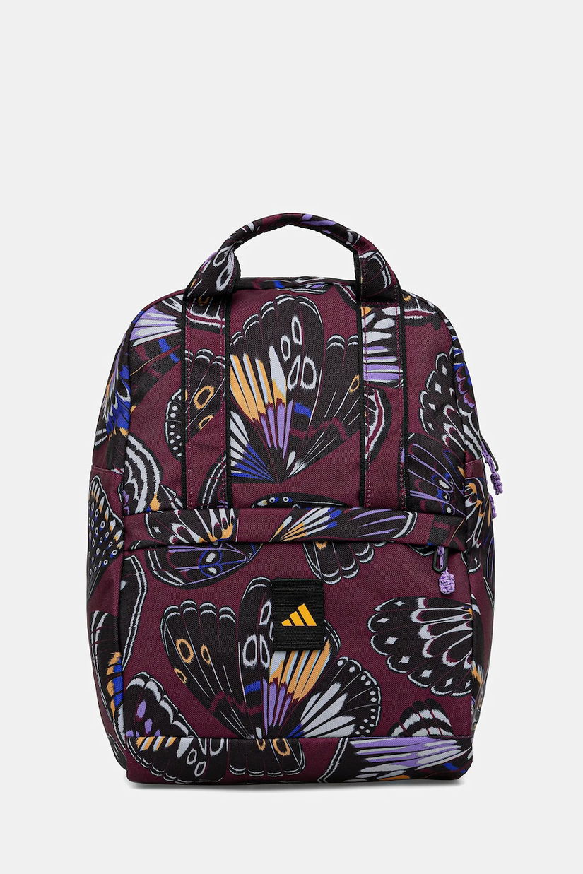 adidas rucsac x Farm Rio culoarea bordo, mare, cu imprimeu, JN2674