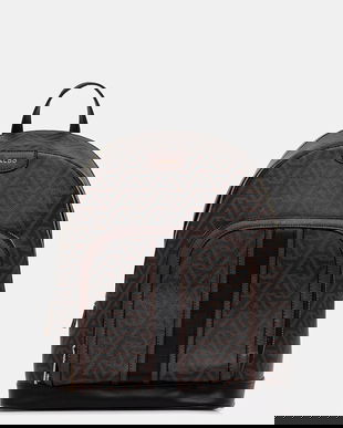 Aldo rucsac culoarea maro, mare, cu imprimeu, CADOMA.200