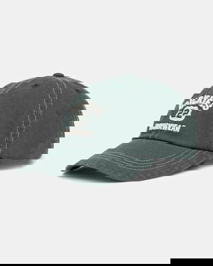 Dickies șapcă de baseball din bumbac culoarea verde, DK0A87N9