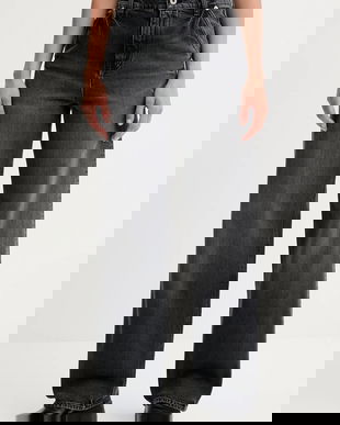 Kenzo jeans Kenzo x Futura high waist, FF62DP2356C8