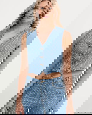 Morgan vestă un singur rand de nasturi, COSHEL