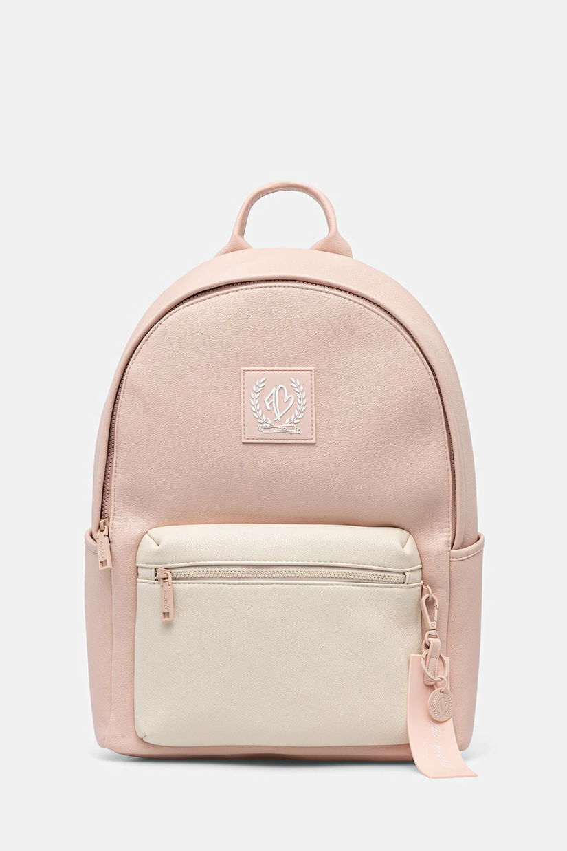 Aldo rucsac culoarea roz, mare, cu imprimeu, THALI.693