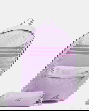 adidas rucsac Classics culoarea violet, mare, cu imprimeu, JZ3322