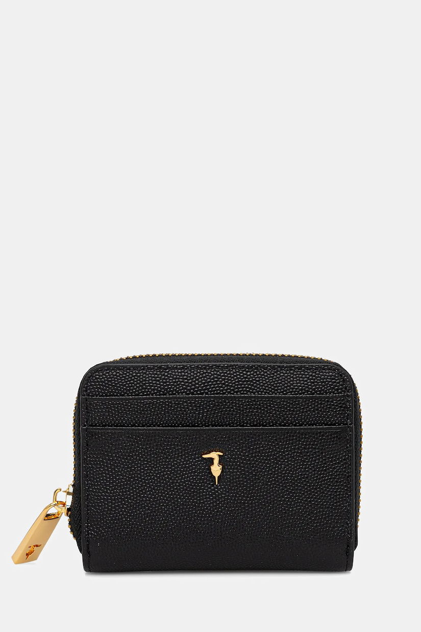 Trussardi portofel de piele culoarea negru, I041E000072N