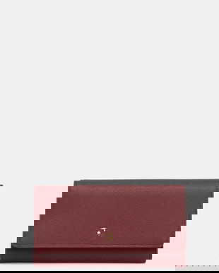 Trussardi portofel de piele culoarea bordo, I022E000048N