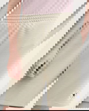 Converse pantaloni scurți culoarea bej, uni, 10026979-A10