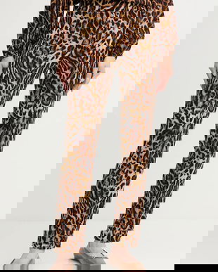 Joseph Ribkoff pantaloni culoarea maro, mulata, high waist, 253269