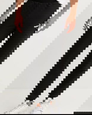 Puma pantaloni de trening culoarea negru, uni, 682606