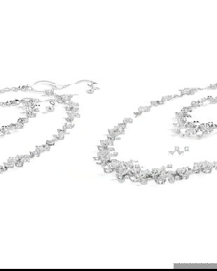 Swarovski colier, brățară si cercei CONSTELLA 5738285