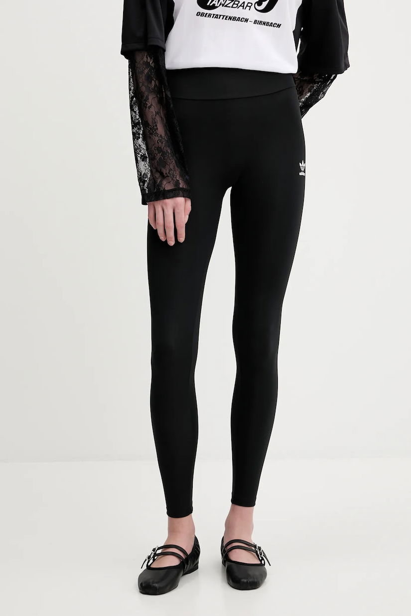 adidas Originals colanți Essentials culoarea negru, uni, JY0015