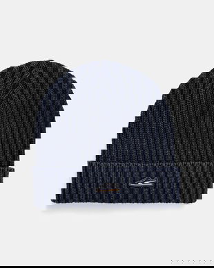 Puma căciulă din bumbac culoarea bleumarin, 26394.