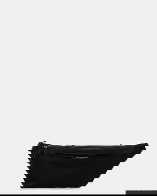 Trussardi borsetă culoarea negru, Z593E005970N