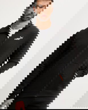 Puma bluză culoarea negru, 682582