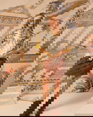 Medicine cămașă culoarea bej, cu guler clasic, regular