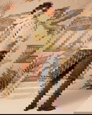 Medicine hanorac de bumbac culoarea verde, cu glugă, cu imprimeu