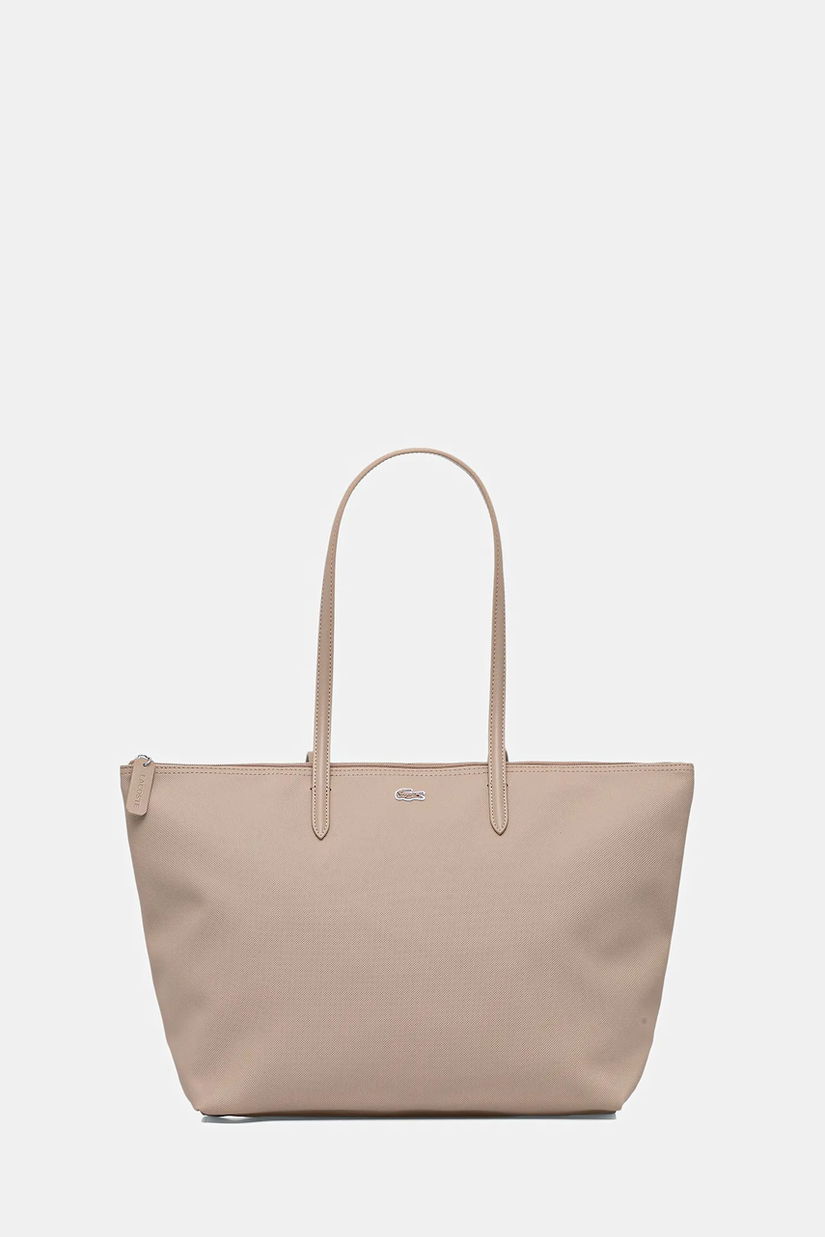 Lacoste poșetă culoarea bej, NF1888PK